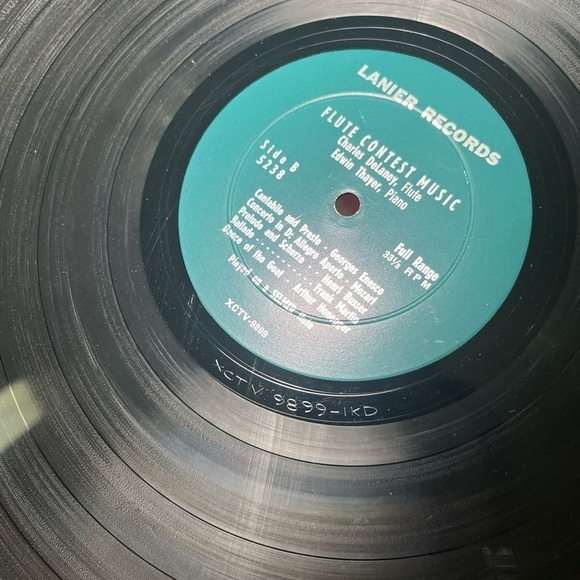 Flute Contest Music vintage vinyl record - Picture 7 of 9